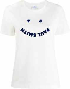 Paul Smith PS Capsule Happy T-shirts and Polos White Wit Dames