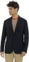 Paul Smith Slim Fit Americana Reisjas Blauw Heren - Thumbnail 1