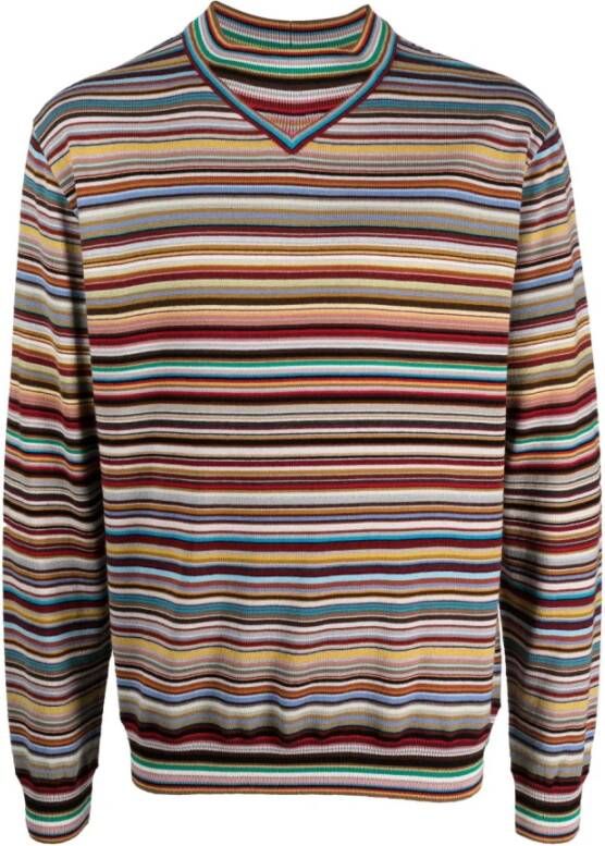 Paul Smith Stijlvolle MultiColour Trui voor Heren Meerkleurig Heren - Foto 1