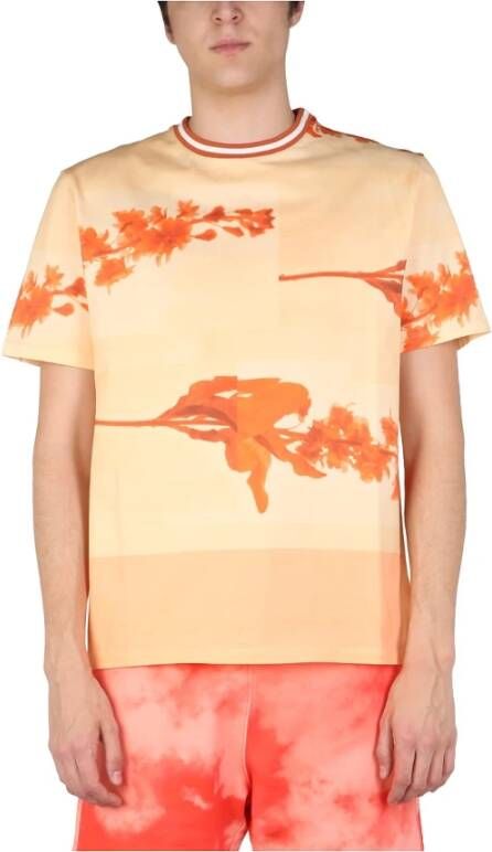 Paul Smith T-shirt Oranje Heren