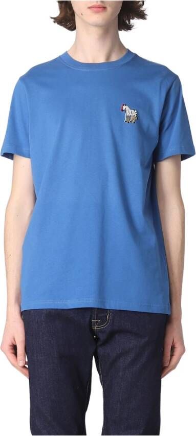 Paul Smith T-Shirts Blauw Heren