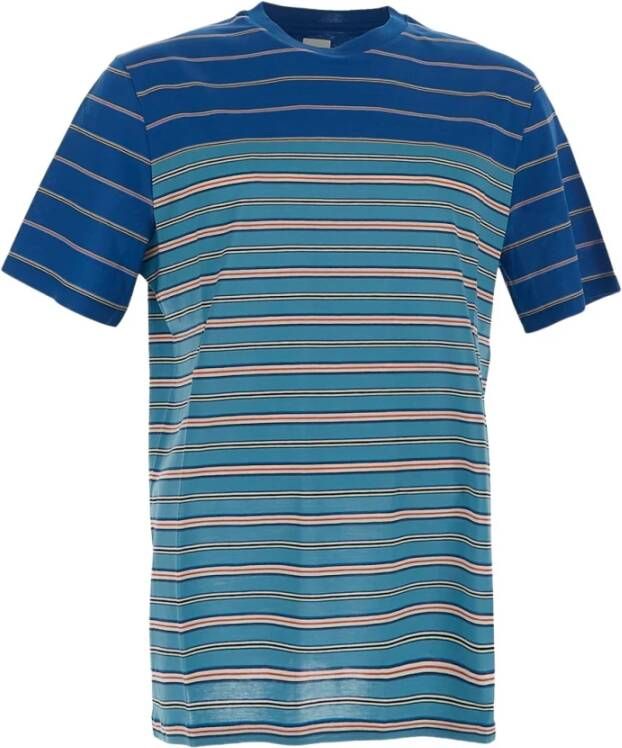 Paul Smith T-Shirts Blauw Heren