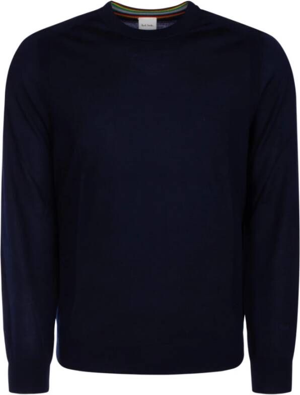 Paul Smith Upgrade je casual look met deze Cardigan Sweatshirt voor heren Blauw Heren