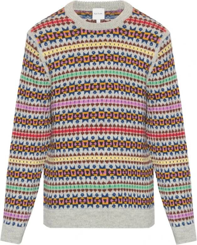 PS By Paul Smith Paul Smith Sweaters MultiColour Multicolor Heren