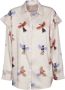 PS By Paul Smith Rode Vogelprint Shirt Aw22 Multicolor Dames - Thumbnail 1