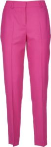 Paul Smith Women& Clothing Trousers Fuchsia Aw22 Roze Dames