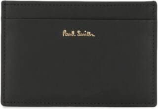 Paul Smith Zwarte Heren Portemonnee CC Houder Zwart Heren