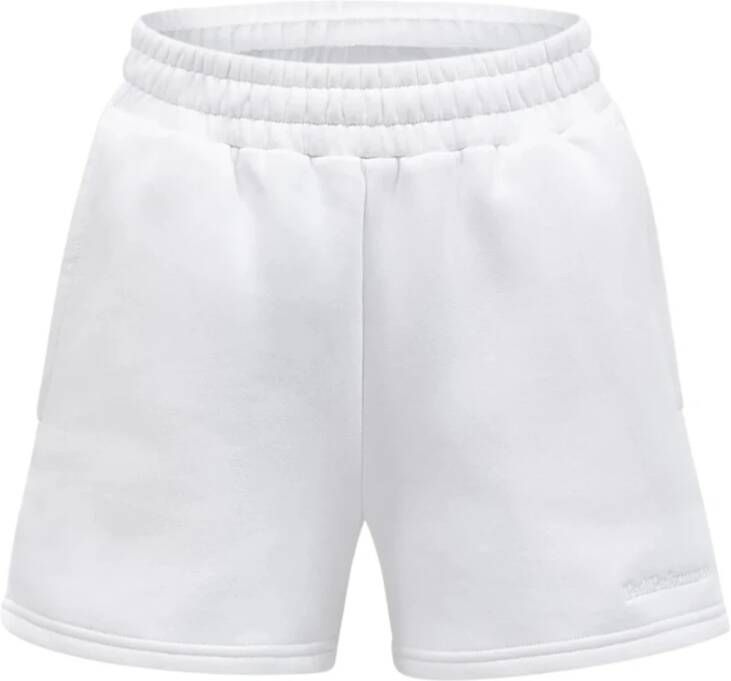 Peak Performance Offwhite Small Logo Shorts Dames Zomerstijl White Dames