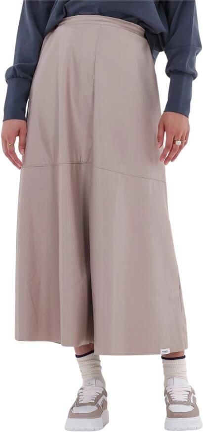 Penn&Ink N.Y A-Lijnrok in Zandkleur Beige Dames - Foto 3