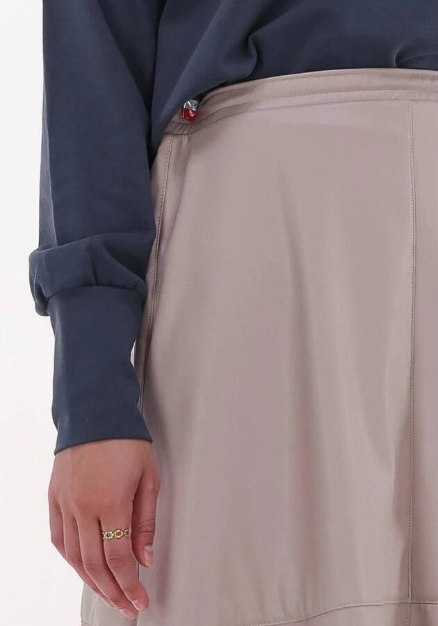 Penn&Ink N.Y A-Lijnrok in Zandkleur Beige Dames