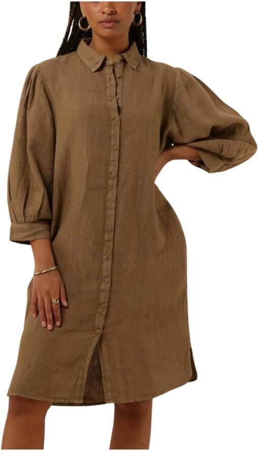 Penn&Ink N.Y Penn Ink Jurk S24Z640 Brown Dames - Foto 3