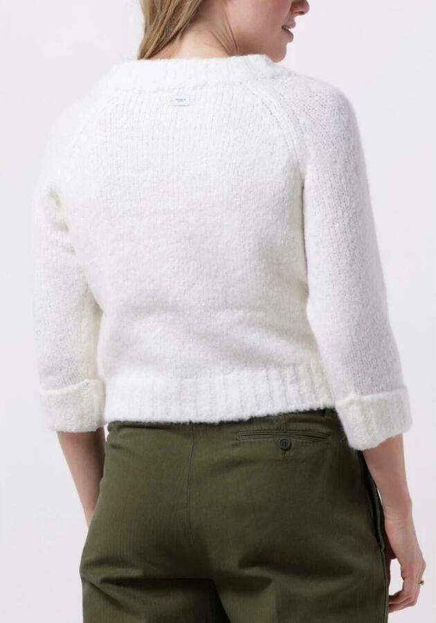 Penn&Ink N.Y Dames Pullover Sweater Ecru 3 4 Mouw White Dames - Foto 5