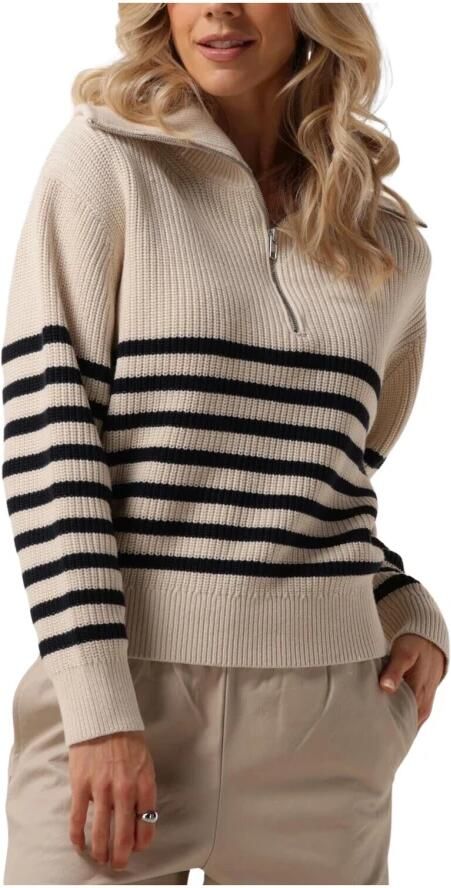 Penn&Ink N.Y Stijlvolle Jumper Pullover Beige Dames - Foto 3