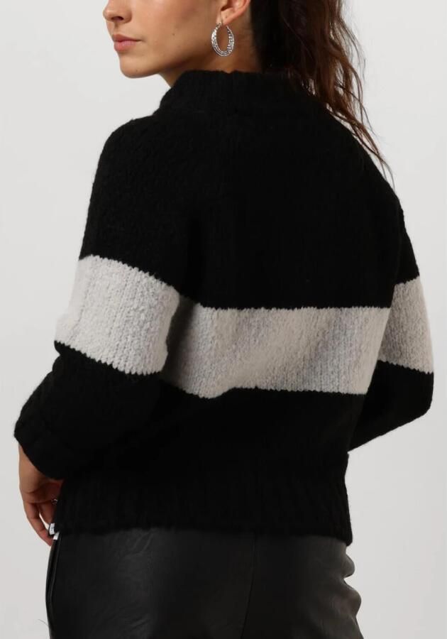 PENN & INK Dames Truien & Vesten 225 Jumper Stripe Zwart - Foto 6