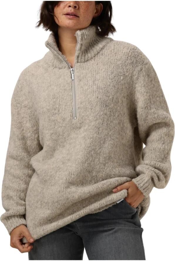 Penn&Ink N.Y Grijze Acryl Trui 227 Stijlvol Comfort Gray Dames - Foto 3