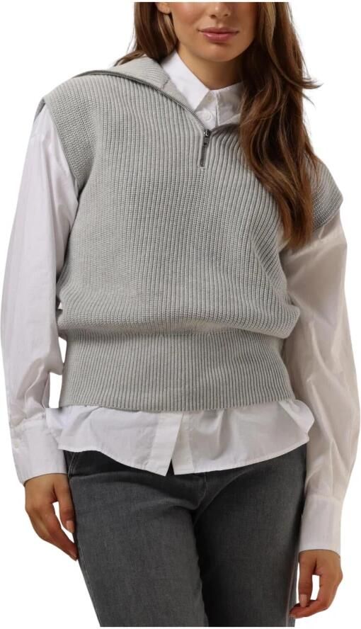 Penn&Ink N.Y Grijze Jumper 283 voor vrouwen Gray Dames - Foto 3
