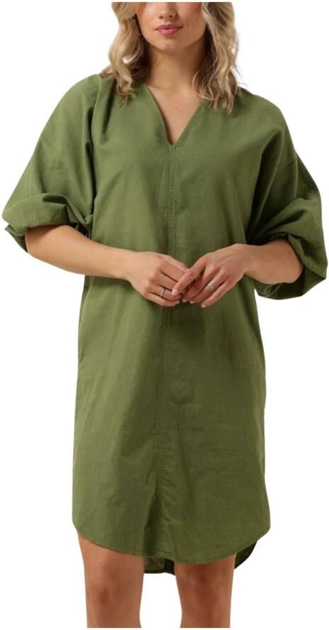 Penn&Ink N.Y Groene Maxi Jurk Green Dames - Foto 3
