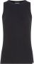 Penn&Ink N.Y Mouwloze Top in Penn & Ink Stijl Zwart Dames - Thumbnail 1