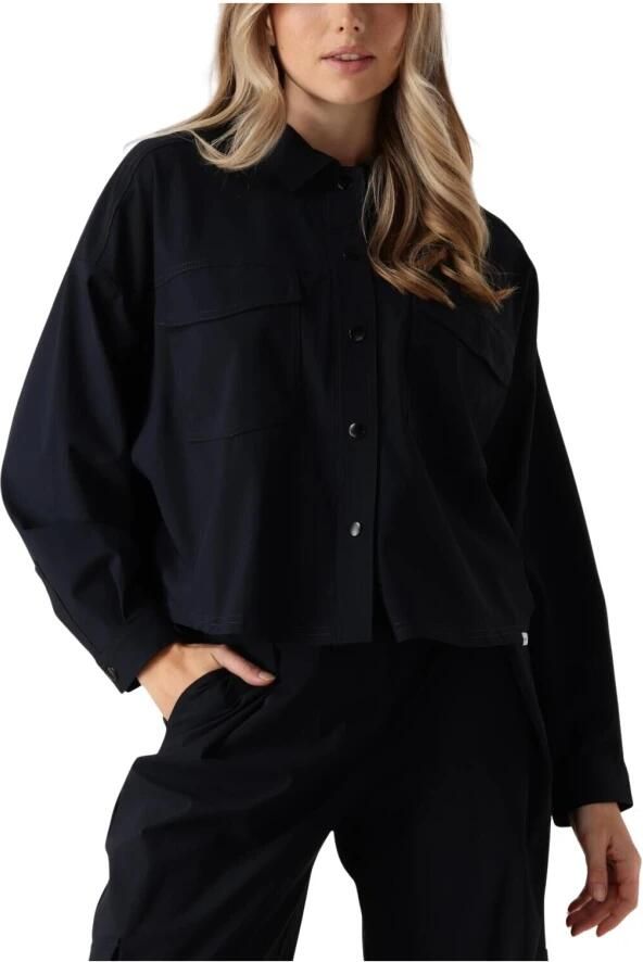 Penn&Ink N.Y Navy Blauwe Stijlvolle Blouse Blue Dames - Foto 7