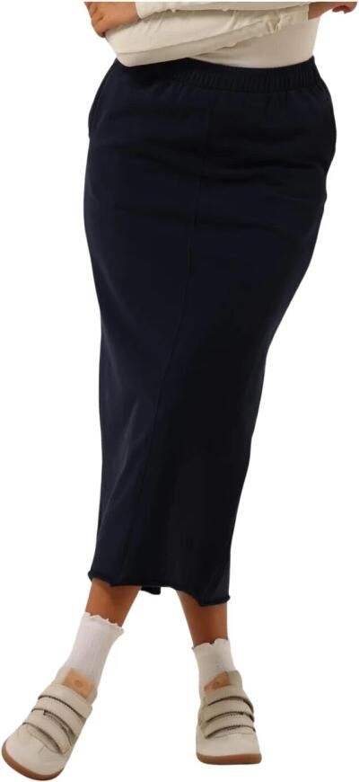 Penn&Ink N.Y Navy Blue Midi Skirt 503 Blue Dames - Foto 3
