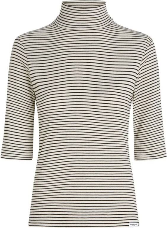 Penn&Ink N.Y Penn & Ink Top korte mouw Beige Dames