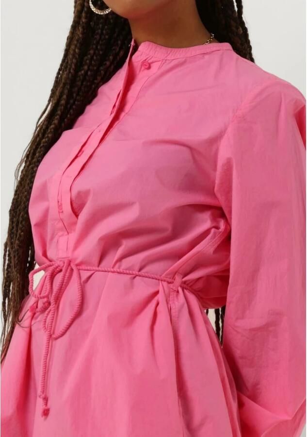 Penn&Ink N.Y Roze Midi Jurk Stijlvolle Look Pink Dames - Foto 4