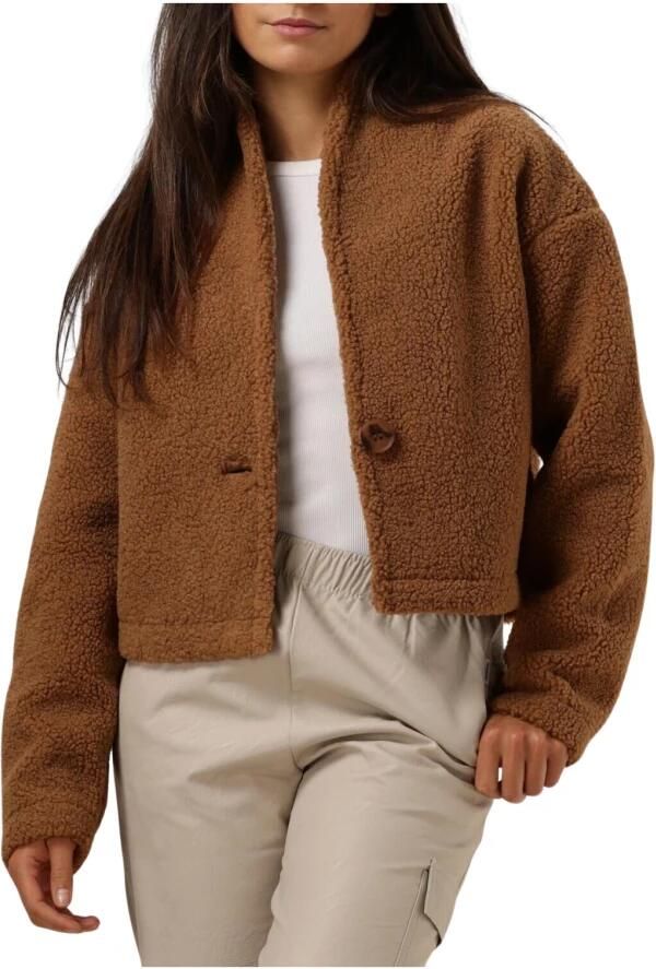 Penn&Ink N.Y Stijlvolle Bruine Jas voor Vrouwen Brown Dames - Foto 3