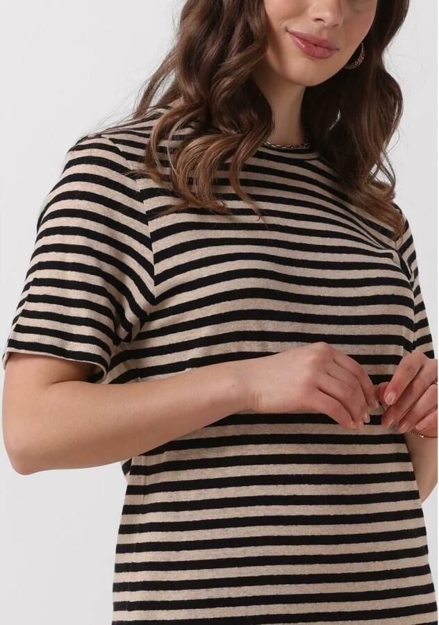 Penn&Ink N.Y Streep Jurk Stijlvol Midi Multicolor Dames - Foto 4