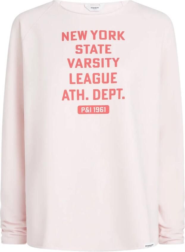 Penn&Ink N.Y Sweater Print Stijlvolle Sweater Pink Dames