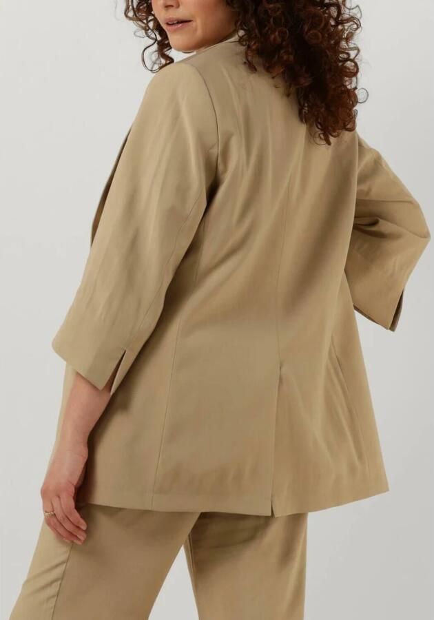 Penn&Ink N.Y Zand Blazer voor Dames Beige Dames - Foto 2