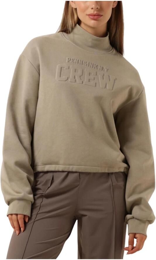 Penn&Ink N.Y Zandkleurige Sweater 111 Stijlvolle Herfst Beige Dames - Foto 3