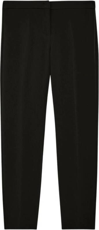 Penny Black Lampone bijgesneden broek Zwart Dames