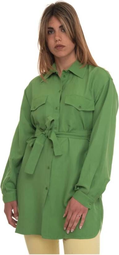 Pennyblack Britney Long blouse Groen Dames