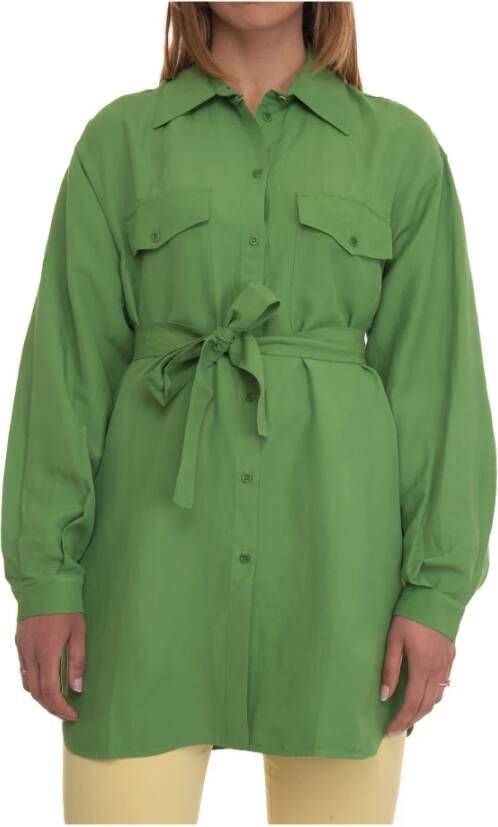 Pennyblack Britney Long blouse Groen Dames