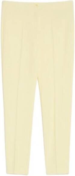 Pennyblack Cropped Trousers Geel Dames