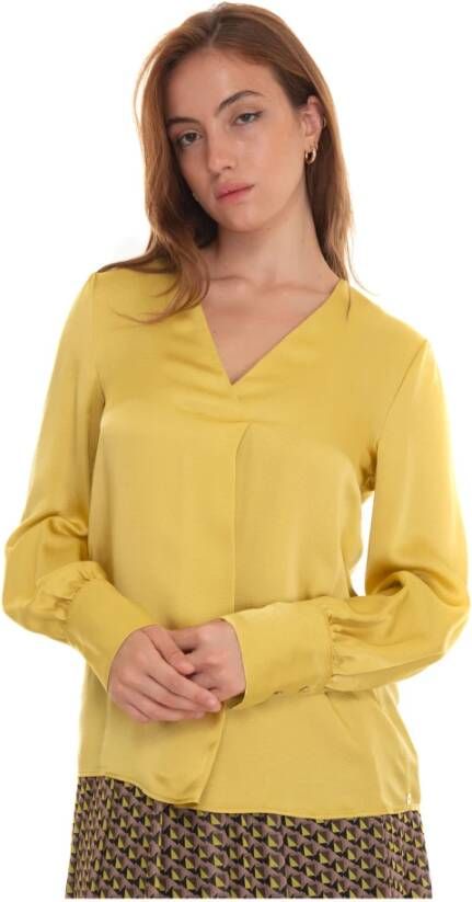 Pennyblack Dinamo Blouse met lange mouwen Yellow Dames