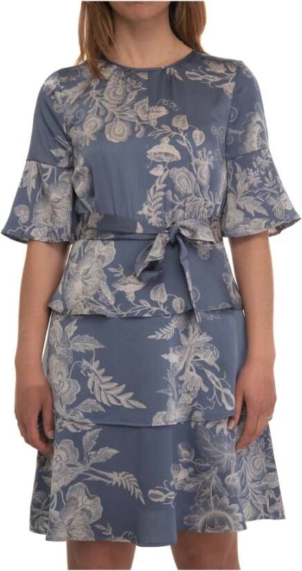 Pennyblack Multiplo Tiered dress Blauw Dames