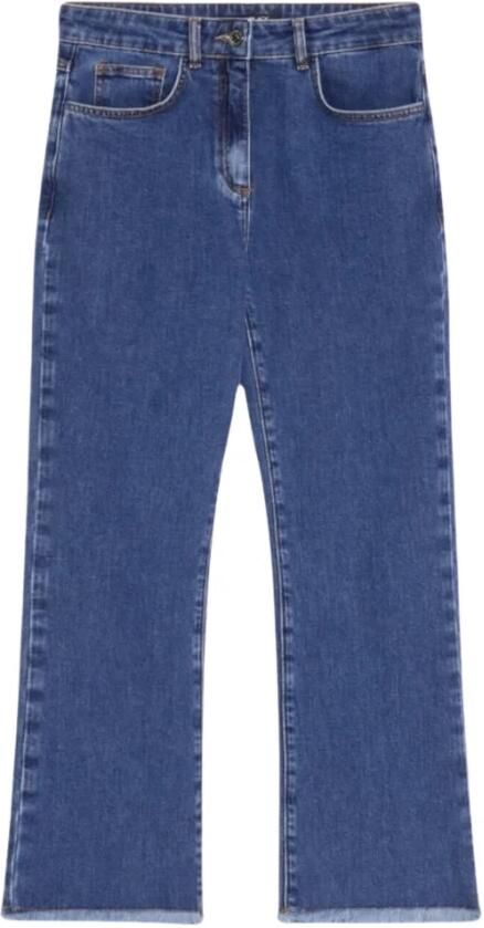 Pennyblack Mini Flare Broek Blue Dames