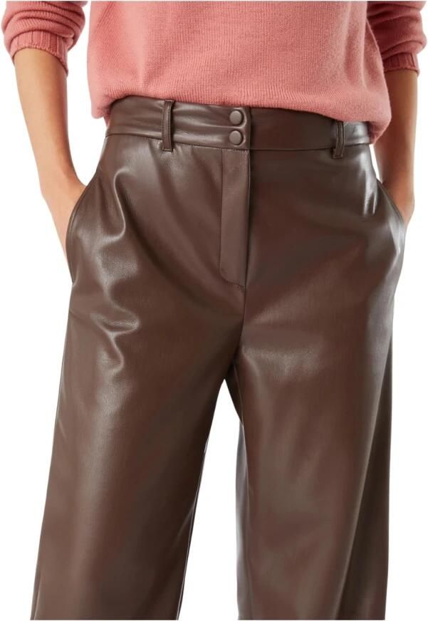 Pennyblack Stijlvolle Denim Broek Brown Dames - Foto 2