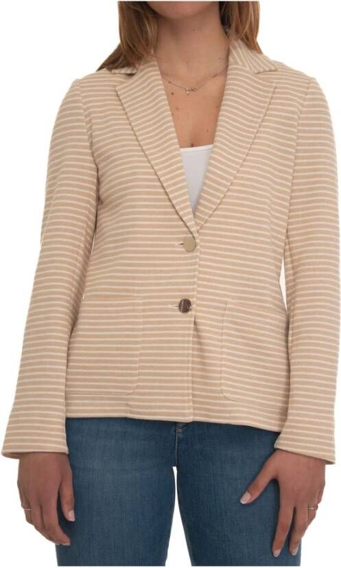 Pennyblack Piffero Jacket with 2 buttons Beige Dames