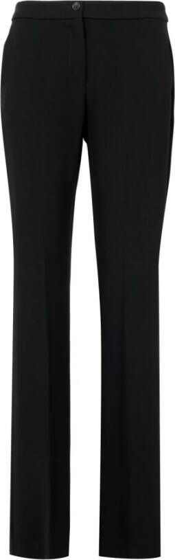 Pennyblack Zwarte broek met flare cut Zwart Dames