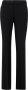 Pennyblack Zwarte broek met flare cut Zwart Dames - Thumbnail 1