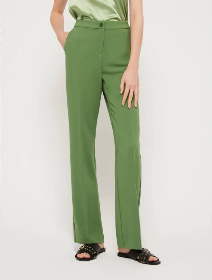 Pennyblack Straight Trousers Groen Dames