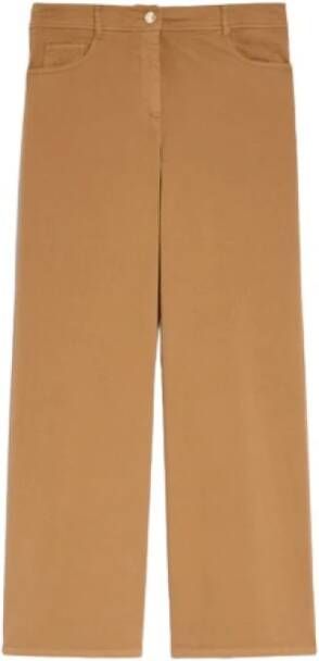 Pennyblack Wide Trousers Bruin Dames