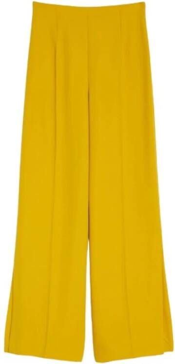 Pennyblack Wide Trousers Geel Dames