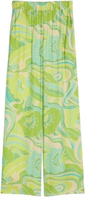 Pennyblack Wide Trousers Groen Dames