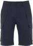 People of Shibuya Blauwe Bermuda Shorts voor Actieve Mannen Blue Heren - Thumbnail 1