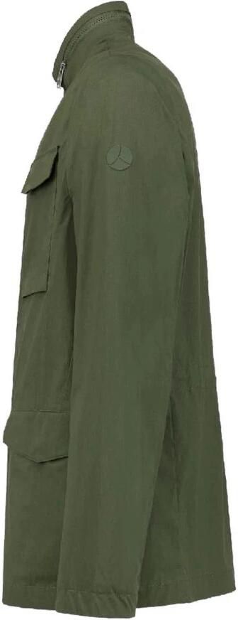 People of Shibuya Camouflage Hoodie Katoenen Jas met Zakken Green Heren - Foto 2