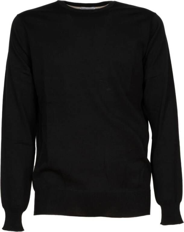 People of Shibuya Zwarte Rits Sweater Black Heren