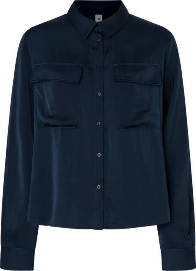 Pepe Jeans Blouses Blauw Dames